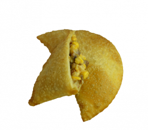 Pastel de Bacon, queijo e milho | 130 g